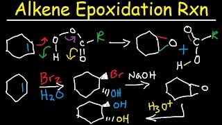 Alkene Epoxidation Reaction Mechanism  Peroxy Acid MCPBA [upl. by Dnomrej899]