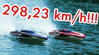 Rc Speed Boat  29823 kmh [upl. by Ewer]