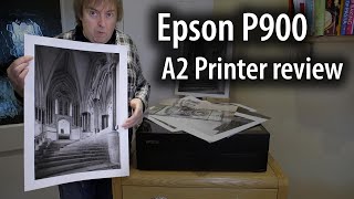 Epson SCP900 review  A217quot printer with roll paper support [upl. by Sorel998]