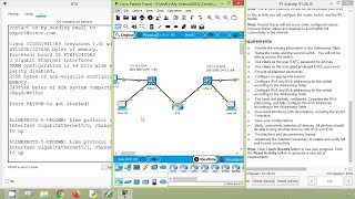 1043 Packet Tracer  Basic Device Configuration [upl. by Hadeehuat]