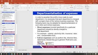 Financial Account N4 Part 1  Departmental Accounts  Mr B P Ntombela [upl. by Burnaby]