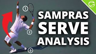 Pete Sampras Serve Analysis  Tennis Serve Lesson [upl. by Sirej936]