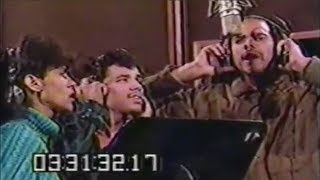 The Debarge family singing in the studio  RARE footage 1983 [upl. by Lateehs]