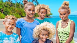 This Island Has Natural Blondes with Dark Skin [upl. by Quirk]