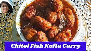 Chitol Fish Kofta Curry  Chital Muitha bengali fishcurry traditional Bengali Fish Recipe kofta [upl. by Eehsar635]