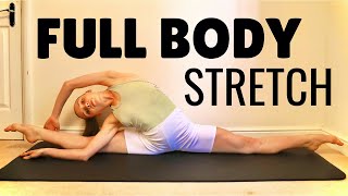 Full Body Stretching Routine for Flexibility  SUPER EFFECTIVE [upl. by Ellehcar462]