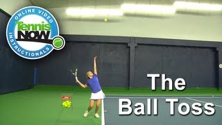 The Tennis Serve Toss Simple Tips for Toss Perfection [upl. by Aneert318]