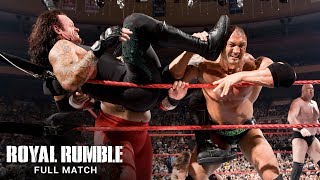 FULL MATCH  2008 Royal Rumble Match Royal Rumble 2008 [upl. by Acinej941]