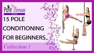 15 pole conditioning exercises for beginners [upl. by Erik]