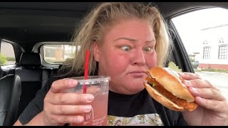 Trailer Trash Tammy Wendys MUKBANG [upl. by Jovitta]