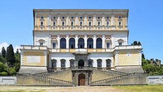 Villa Farnese Caprarola Viterbo Lazio Italy Europe [upl. by Silden]