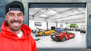 I BUILT MY DREAM SUPERCAR WORKSHOP [upl. by Gaiser]