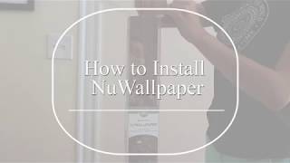 How to Install Peel amp Stick Wallpaper [upl. by Darell]