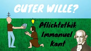 Die Pflichtethik von Immanuel Kant [upl. by Ekusoyr]