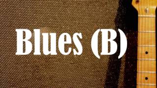 Chicago Blues Backing Track B [upl. by Borlow161]