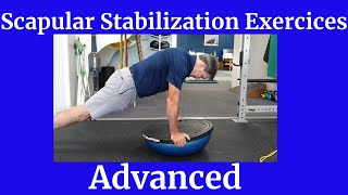 Scapular Stability Exercises Advanced [upl. by Stewardson]