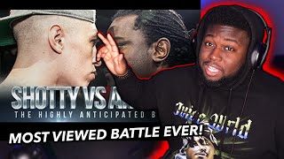 SHOTTY HORROH VS ARSONAL 🔥  FULL BATTLE REACTION [upl. by Centeno]