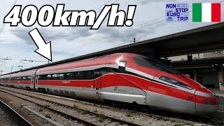 Italys FLAGSHIP Highspeed Train  Venice to Milan on the Frecciarossa 1000 [upl. by Yrebmik518]