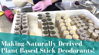 Making Plant Based Deodorants in Eco Friendly Tubes [upl. by Valli512]