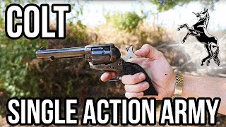 Colt Single Action Army Shooting The Legendary Revolver [upl. by Marcoux155]