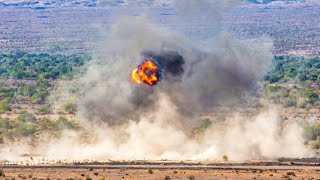 M777 Howitzer Livefire amp Impact  US Army Field Artillery  MFA [upl. by Townshend]