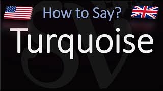 How to Pronounce Turquoise CORRECTLY [upl. by Nial]