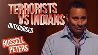 quotTerrorists vs Indiansquot  Russell Peters  Outsourced [upl. by Ike]