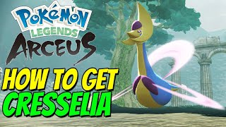 How to get CRESSELIA in Pokémon Legends Arceus [upl. by Peisch]