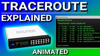 Traceroute tracert Explained  Network Troubleshooting [upl. by Longwood]