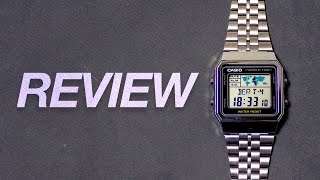 Casio A500WA1 World Time Watch  Review And Complete Guide [upl. by Ailime]