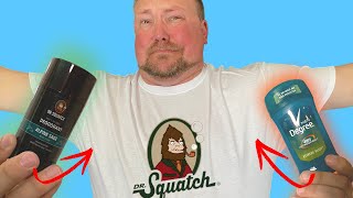 Dr Squatch Deodorant Review Hot Shed Sweat Test [upl. by Isdnil374]