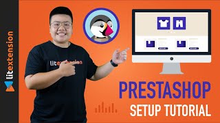 PrestaShop tutorial  How To Create A Store Within 6 Minutes 2021 update [upl. by Fritze]