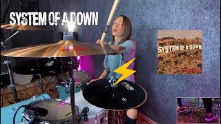 Toxicity  System Of A Down  Drum Cover by Kristina Rybalchenko [upl. by Zizaludba427]