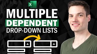 Dependent Drop Down List in Excel Tutorial [upl. by Etnuahc123]