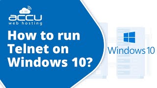 How to run Telnet on Windows 10 [upl. by Narad]