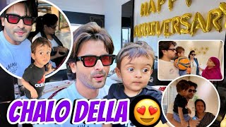 Della With Ruhaan  What A Day ❤️ Proof ke saath 😜😂 Shoaib Ibrahim  vlog [upl. by Arissa]