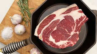 How to Cook a Steak in the Oven  Cote de Boeuf [upl. by Emiatej]