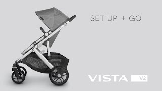 UPPAbaby Vista V2  Set Up  Go [upl. by Aneger]