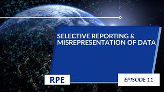 Selective Reporting amp Misrepresentation of Data  Episode 11  Research Ethics [upl. by Arayt]