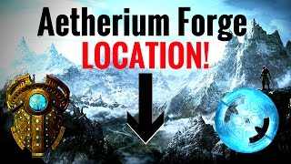 Aetherium Forge Location Lost to the Ages Quest  Skyrim REMASTERED [upl. by Norak]