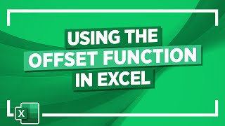 Excel Tutorial Using the OFFSET Function in Excel [upl. by Ylrebma979]