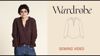 How to sew a perfect tunic Sewing Tutorial  Wardrobe By Me [upl. by Onilegna]