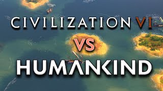 Humankind vs Civ 6  The TOP 3 IMPORTANT Differences [upl. by Selie]