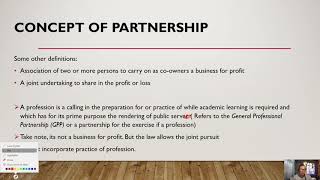 BAAE 2  Law on Partnerships Chapter 1  General Provisions [upl. by Nonnaehr]