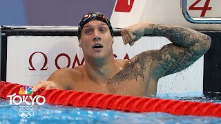 Caeleb Dressel breaks world record JUST grabs gold in 100m butterfly  Tokyo Olympics  NBC Sports [upl. by Perl6]