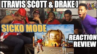 TRAVIS SCOTT FT DRAKE  SICKO MODE REACTIONREVIEW ASTROWORLD [upl. by Oicelem]