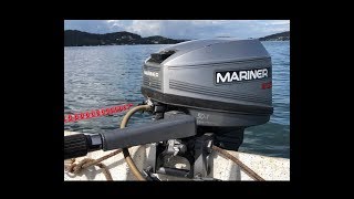 15hp Mercury Mariner outboard [upl. by Nichol]