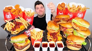 100 Worth of Wendys • MUKBANG [upl. by Kamal]