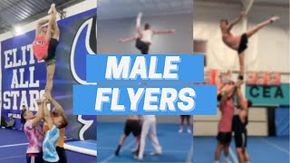 Amazing male cheerleading flyers Compilation [upl. by Cown]