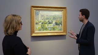 Monet Orte – Ausstellungsrundgang  Exhibition Walkthrough [upl. by Shanley689]